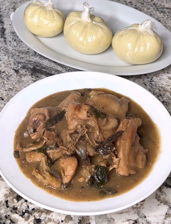Nigerian White Soup (Ofe Nsala)