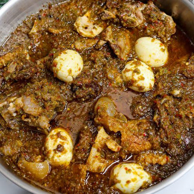 Ayamase with fresh rice