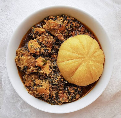EGUSI WITH ANY SWALLOW