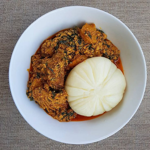 POUNDED YAM