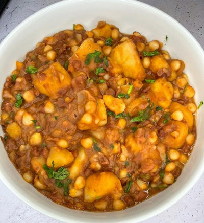 BEANS AND YAM  PORRIGDE