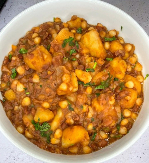 BEANS AND YAM  PORRIGDE