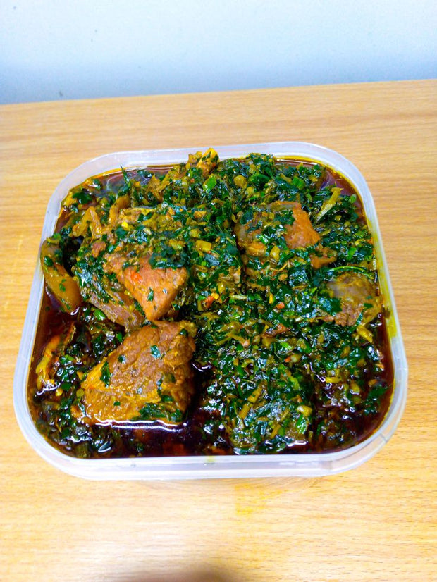 VEGETABLE SOUP WITH ANY SWALLOW
